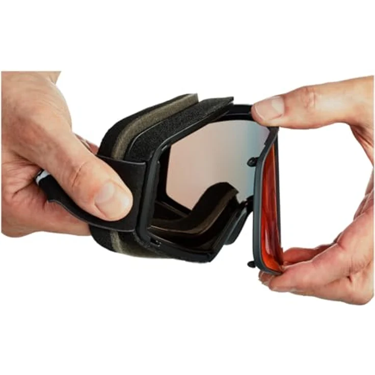 HEAD Horizon 2.0 5K Skibrille Rot/Schwarz mit UV-Schutz und Anti-Fog Beschichtung, modernem Design und Helm-Kompatibilität – Bild 2