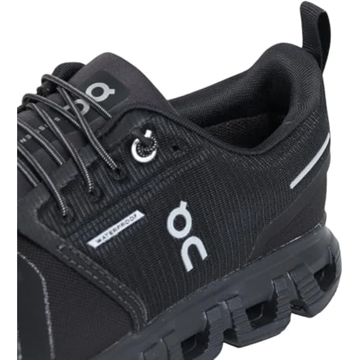 ON Running Cloud 6 WP Waterproof, Damen Sneakers Schuhe mit wasserdichter Membran und CloudTec®-Sohle, Schwarz, EU 36.5 US 5.5 – Bild 9