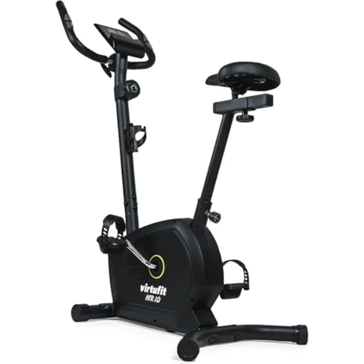 VirtuFit HTR 1.0 Heimtrainer Fitnessbike - 8 Widerstandsstufen - Tablet-Halterung - Transportrollen - Herzfrequenzfunktion – Bild 2
