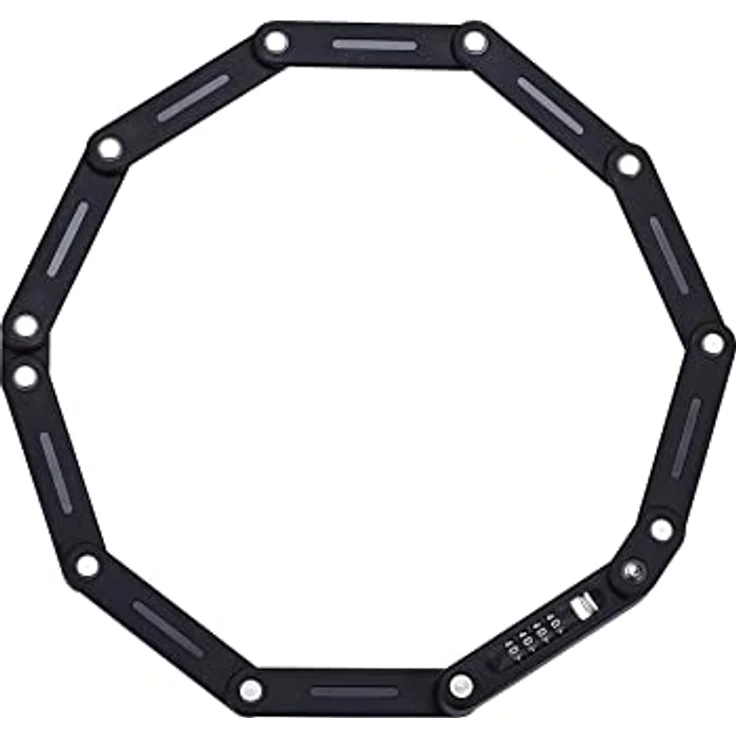 BBB CodeFold, Faltschloss mit 4-stelligem, veränderbarem Code, 97.50 cm, weiche Beschichtung, intelligentes Halterungssystem – Bild 11