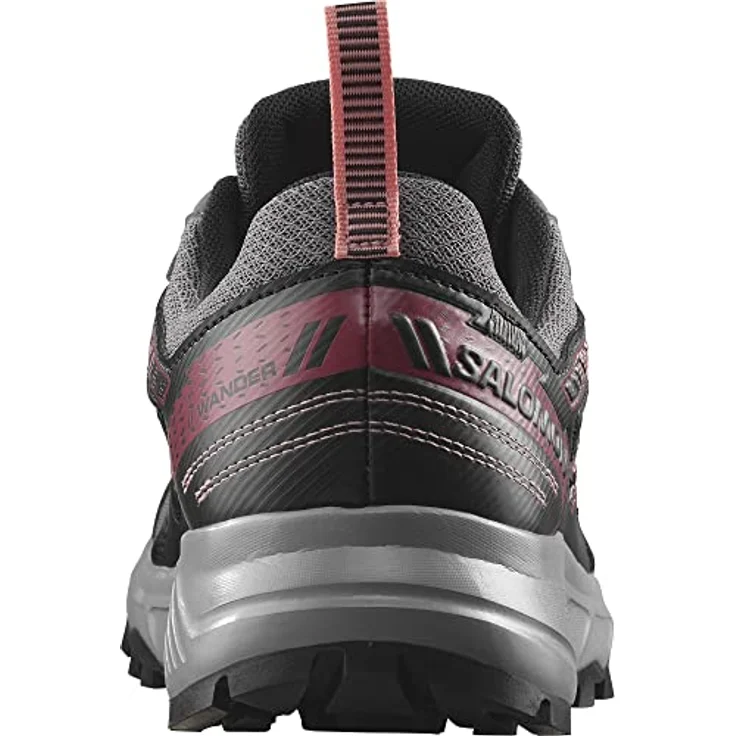 Salomon WANDER GORE-TEX Wanderschuh, wasserdicht mit Trailrunning-Sohle für besseren Grip, grau – Bild 5