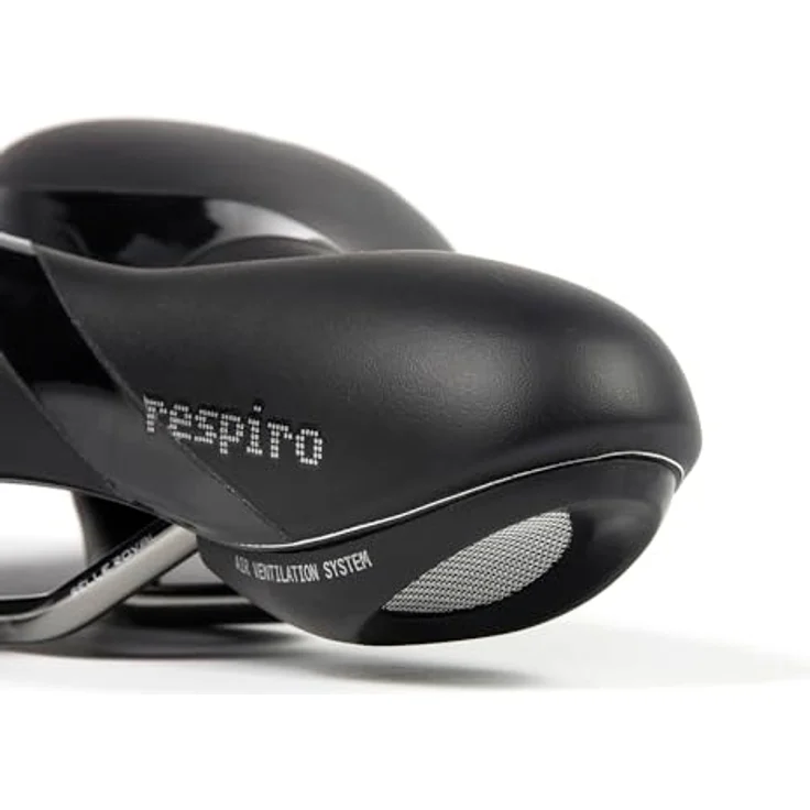Selle Royal Respiro, Velosattel mit RoyalGel™, Belüftungskanal, Cool Cover, schwarz – Bild 2