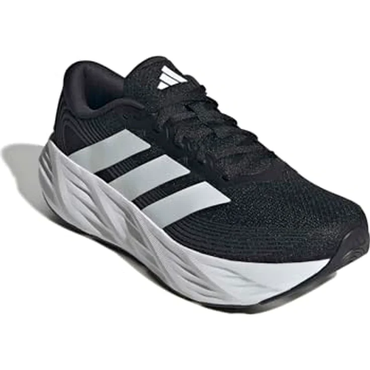 Adidas Galaxy 8, Laufschuhe für Herren, Atmungsaktives Obermaterial, Core Black/White/Carbon – Bild 3