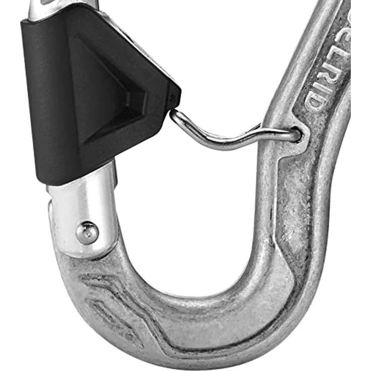EDELRID HMS Karabiner Bulletproof Belay FG Eco mit Stahleinsatz, Ultrarobuster Sicherungskarabiner in nachhaltiger Farbvariante – Bild 2