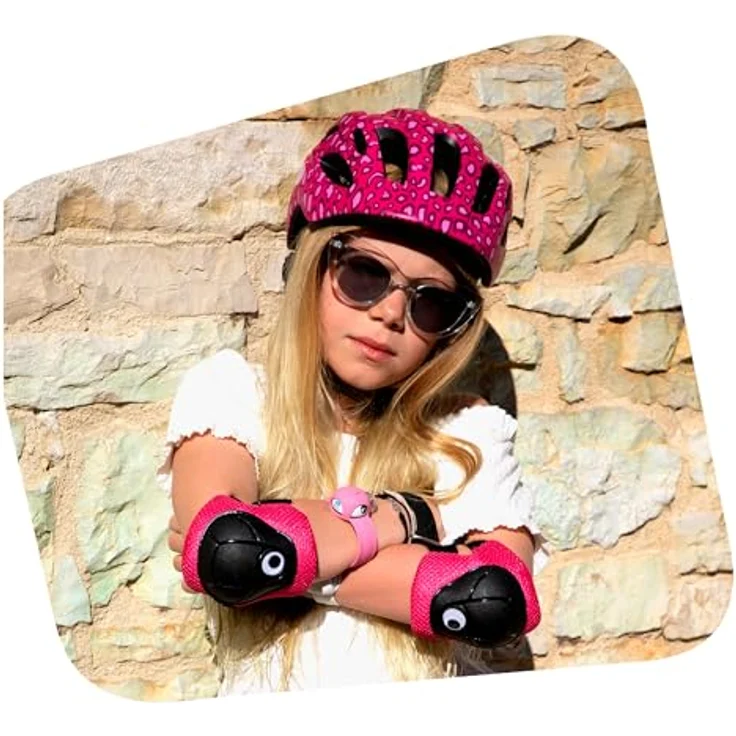 Crazy Safety Cool Swat Kinderfahrradhelm, schwarz, für 6-12 Jahre, leicht, EN1078 zertifiziert, mit LED-Licht – Bild 10