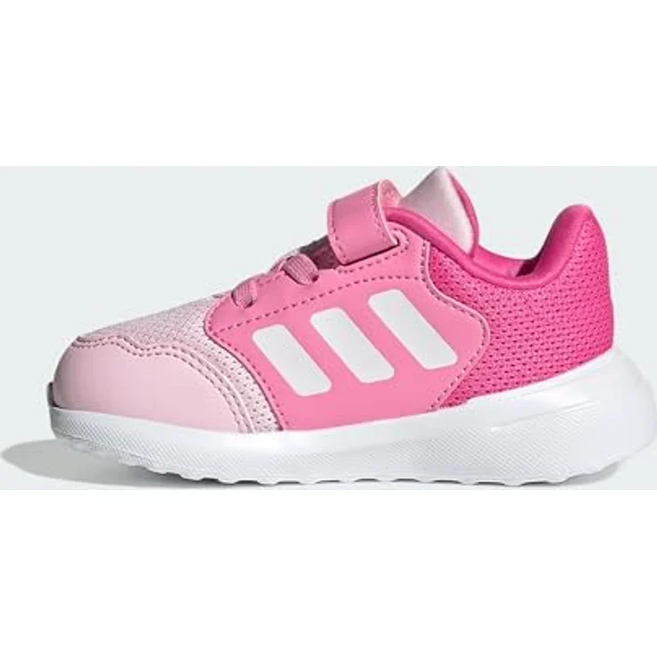 Adidas IH7781_240, Laufschuhe für Babys und Kleinkinder, Weiß/Clear Pink/Cloud White/Pulse Magenta, Cloudfoam Zwischensohle, Klettverschluss – Bild 4