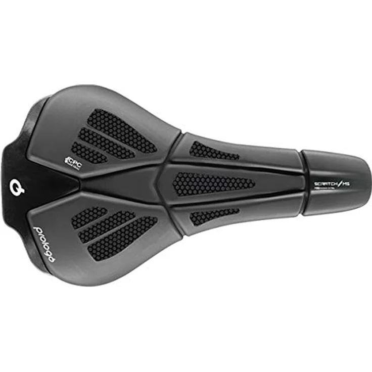 Prologo Scratch M5 CPC, Fahrradsattel in Schwarz, 250x140mm, hohe Qualität gegen Taubheitsgefühl – Bild 1