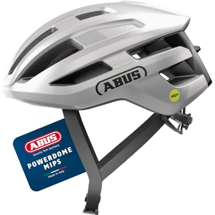 Abus PowerDome MIPS, Rennradhelm für Kopfgröße 51-55 cm, leicht mit optimaler Belüftung – Bild 1