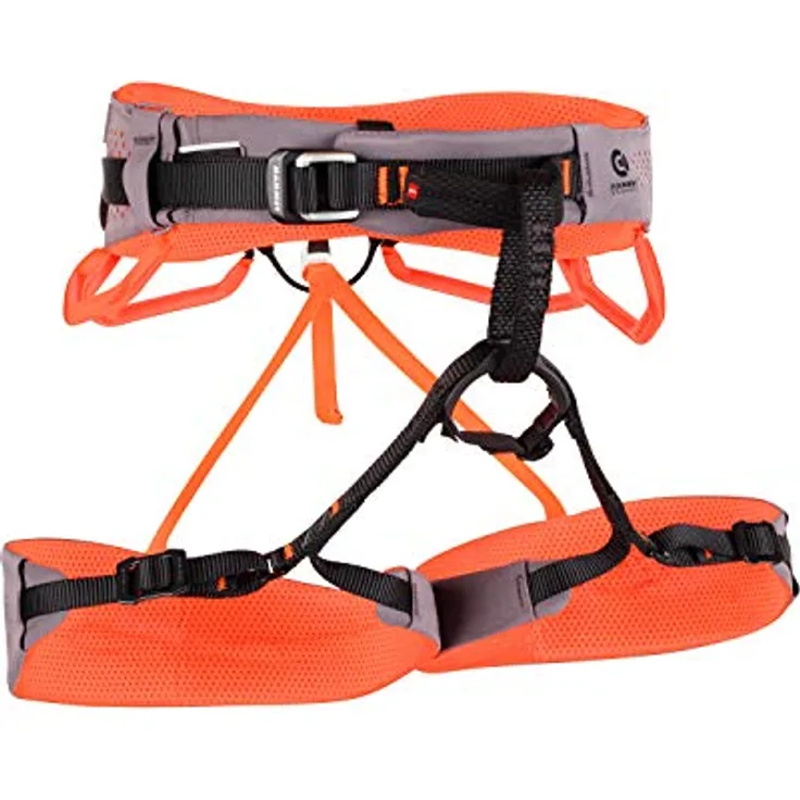 Mammut Damen Comfort Fast Adjust Klettergurt, XS, verstellbare Beinschlaufen, gepolsterte Innenseite, vier Materialschlaufen