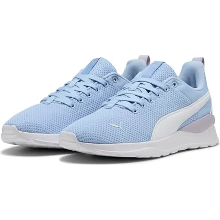 PUMA Anzarun Lite Unisex Sneaker, Laufschuhe mit SOFTFOAM+ Innensohle, Blau, Schuhgröße 37.5 EU