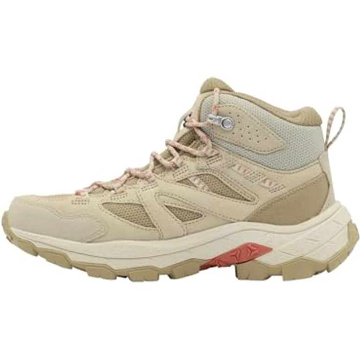Jack Wolfskin Vojo Tour Texapore Mid W, Damen Wanderschuhe mit wasserdichtem Wetterschutz, Schwarz – Bild 1