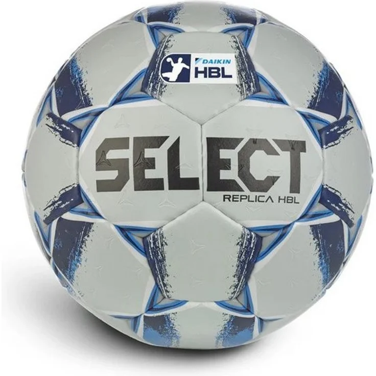 Select Handball Ultimate Replica v24, Trainingsball mit weichem Ballkontakt und guter Griffigkeit, hellblau