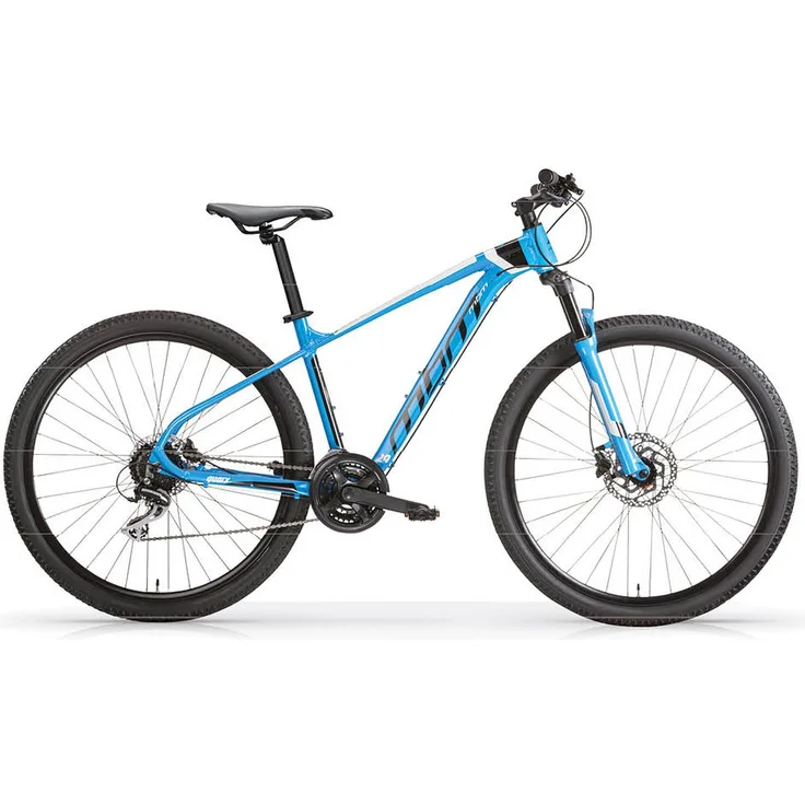 MBM Mountainbike QUARX 29 Zoll, Aluminiumrahmen, 27-Gang Kettenschaltung, hydraulische Scheibenbremsen