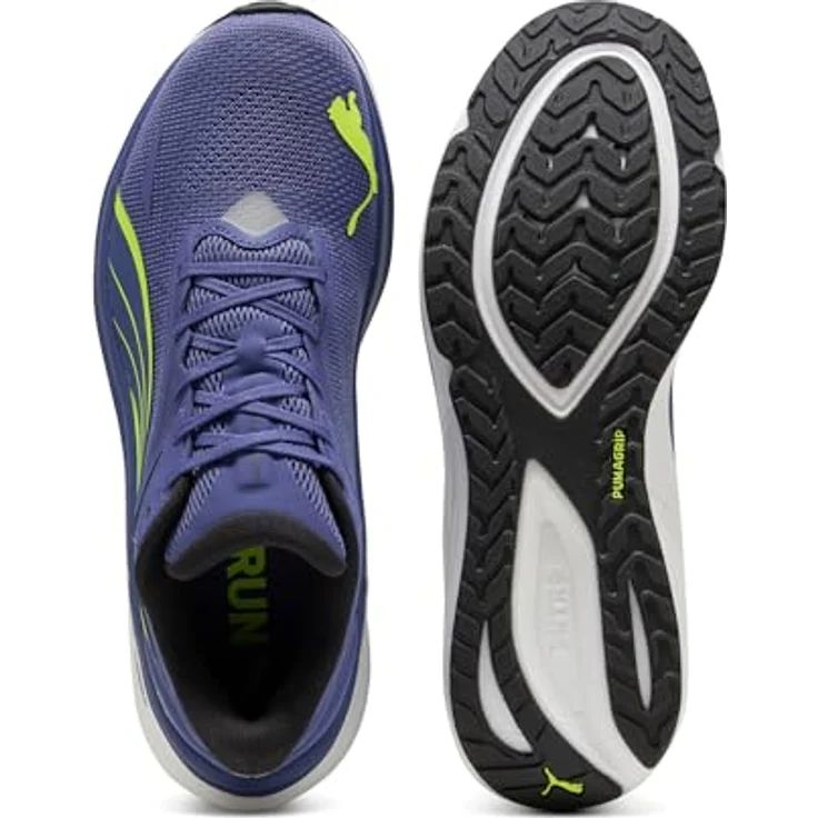 PUMA Electrify Nitro 4, Laufschuhe mit NITROFOAM™ und PROFOAM LITE, atmungsaktives Mesh, blau, EU 42 – Bild 4