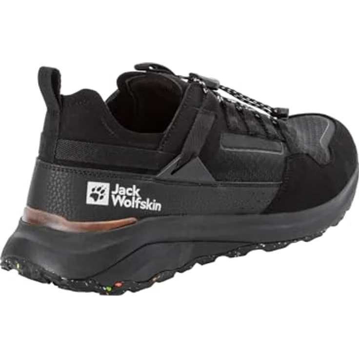 Jack Wolfskin Dromoventure Athletic Low M, Herren Wanderschuhe, schwarz, mit dämpfender EVA-Mittelsohle und griffiger Gummisohle – Bild 7