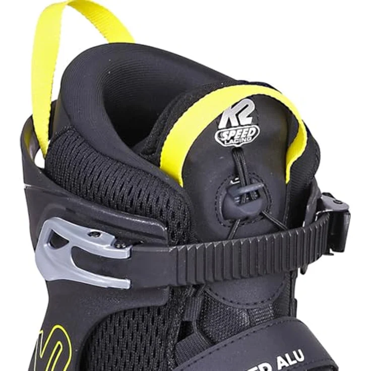K2 FIT 84 SPEED ALU 1 Design 40.5, Fitness Rollschuhe mit ILQ5-Kugellager, Aluminium Schiene, 84 mm Rollendurchmesser, 80A Härte – Bild 3