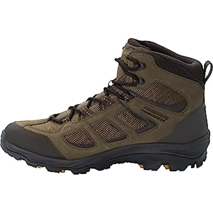 Jack Wolfskin Vojo 3 Texapore Mid M Herren Wanderschuh, wasserdicht, atmungsaktiv, Khaki – Bild 2