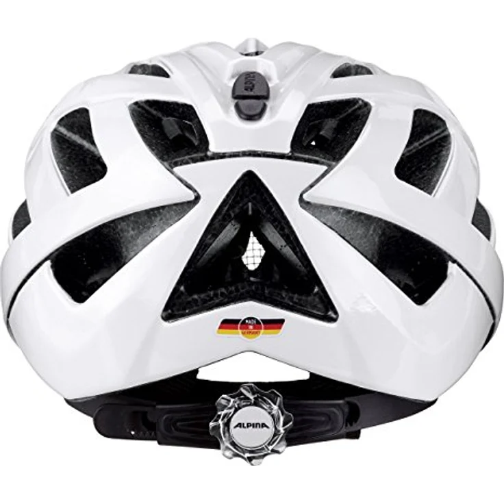 Alpina Panoma Classic White, Größe 56 - 59 cm - Fahrradhelm, Farbe Weiß – Bild 10