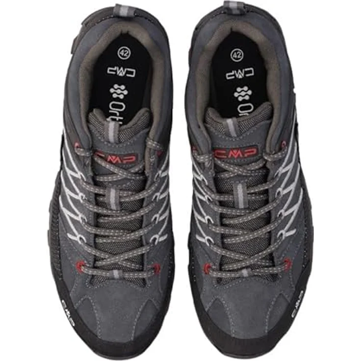 CMP Campagnolo Rigel Low, Herren Wanderschuhe, Wasserdicht, Atmungsaktiv, Griffige Sohle, Braun, Größe 45 – Bild 3