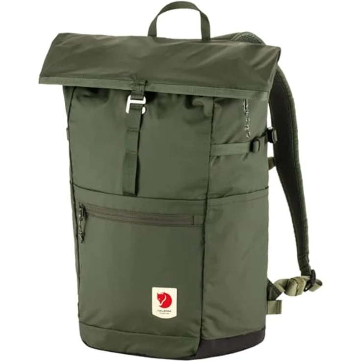 Fjällräven High Coast Foldsack 24, Wanderrucksack aus 100% Nylon, 45 cm, mountain green – Bild 3