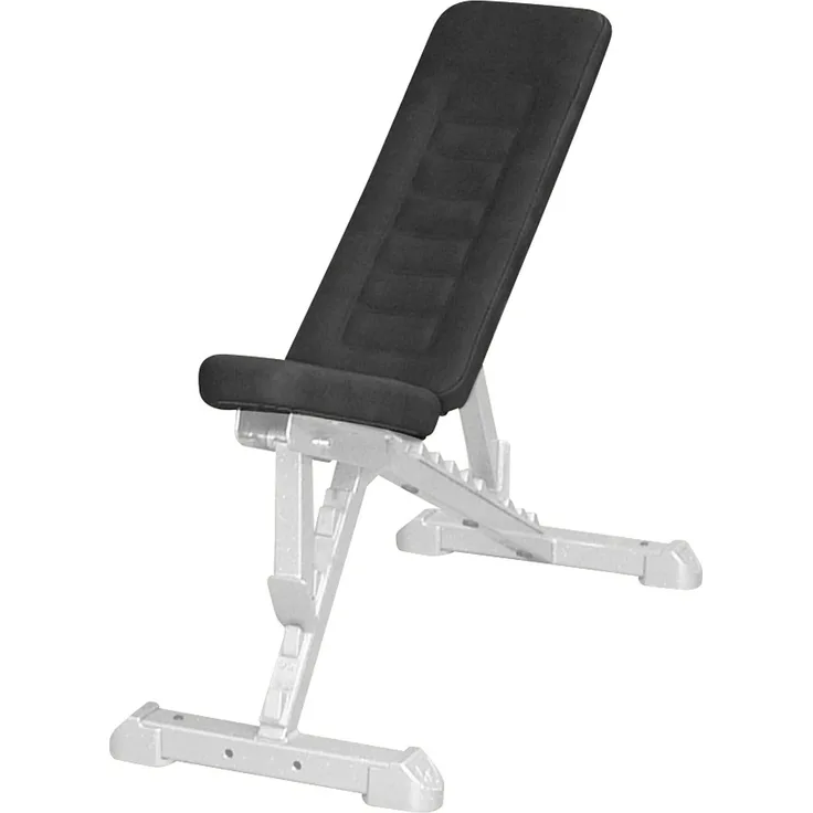 Sport-Thieme Multifunktionsbank "SQ", professionelle Kraftstation ohne Fußstütze, kompakte Stellfläche, braunes Kunstlederpolster