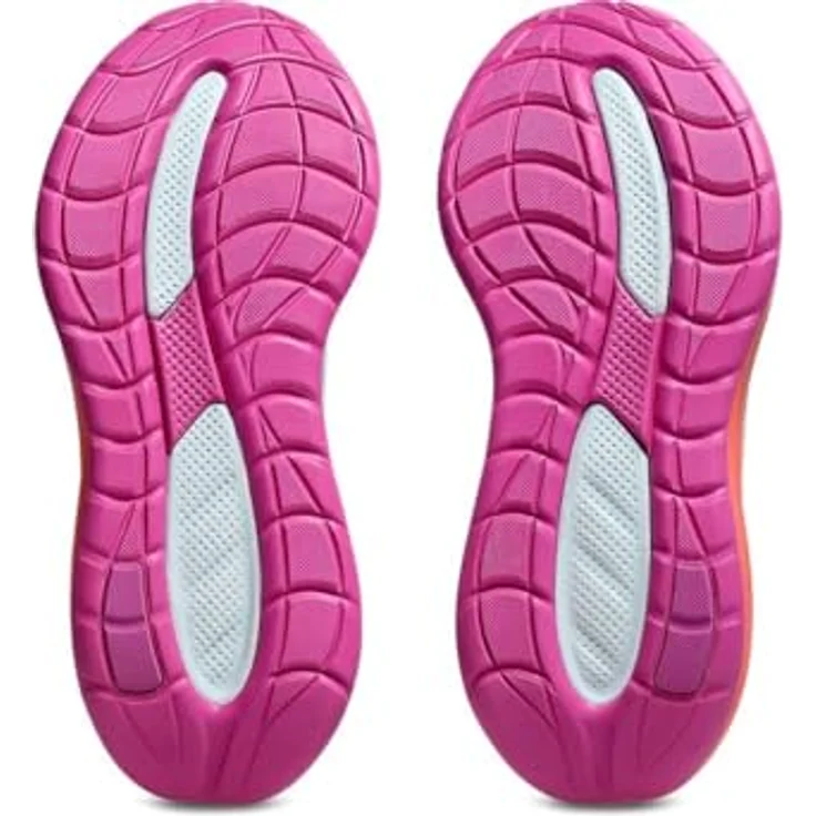 Asics Gel-Cumulus 28, Laufschuhe mit ASICS GEL™-Technologie, sky/sun coral, Größe: 7 – Bild 7