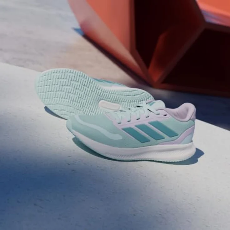 adidas Runfalcon 5, Jungen Laufschuhe mit Cloudfoam-Dämpfung, Mehrfarbig, Größe 37 1/3 – Bild 8