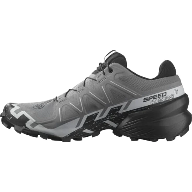 Salomon Speedcross 6 Trail Schuhe Herren, Laufschuhe für weiche und nasse Untergründe, robustes Mesh-Obermaterial, Schnellschnürung, OrthoLite Einlegesohle – Bild 4