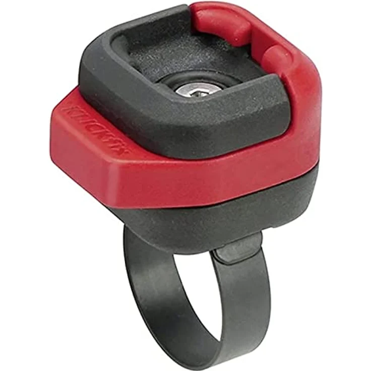 KLICKfix Quad-Mini Adapter für Phone-Bags, schwarz/rot – Bild 2
