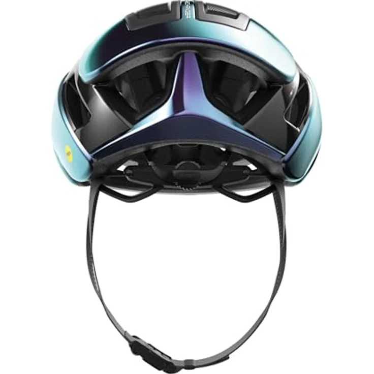ABUS Rennradhelm Gamechanger 2.0 MIPS, High Performance Aerohelm mit optimierter Aerodynamik und Belüftung, Größe S, Violett – Bild 3