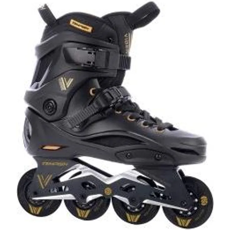 Tempish VIBER L.E 80, Inline Skates für Rollerfreestyle, EU 42, anatomischer Innenschuh, 80 mm Räder, ABEC-9 Lager