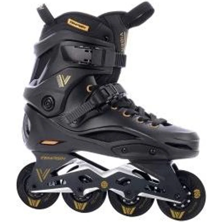 Tempish VIBER L.E 80, Inline Skates für Rollerfreestyle, EU 42, anatomischer Innenschuh, 80 mm Räder, ABEC-9 Lager
