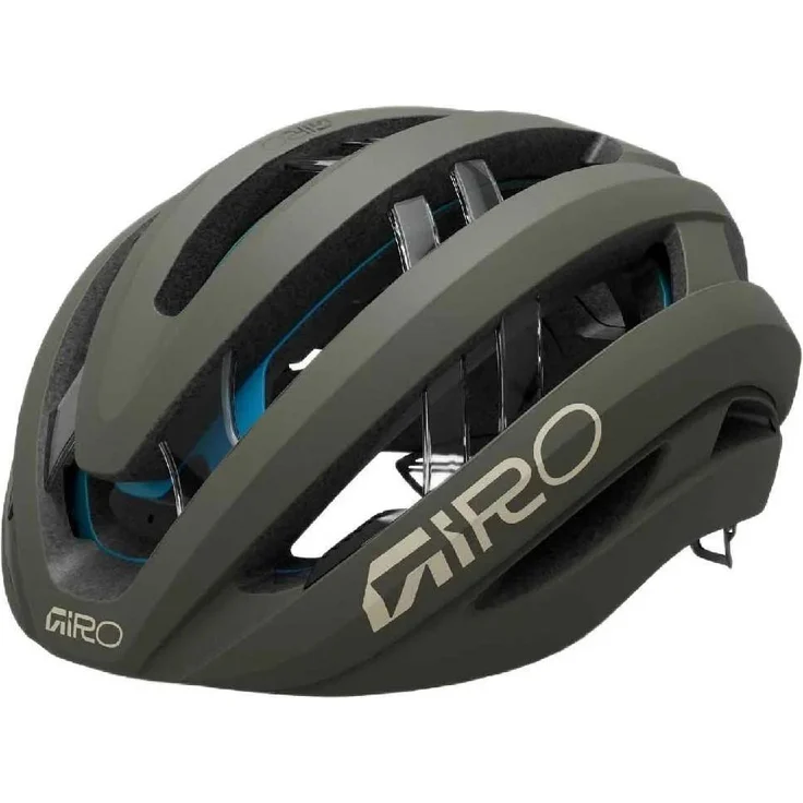 Giro Aries Spherical Helm, Premium Fahrradhelm mit Spherical Technology und 24 Ventilationsöffnungen, grün L