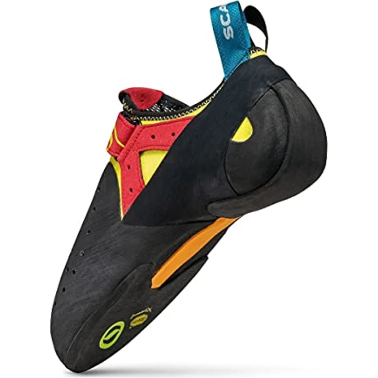 Scarpa Drago, Unisex Kletterschuhe mit abriebfester Gummisohle, Größe 42.5, Gelb – Bild 5