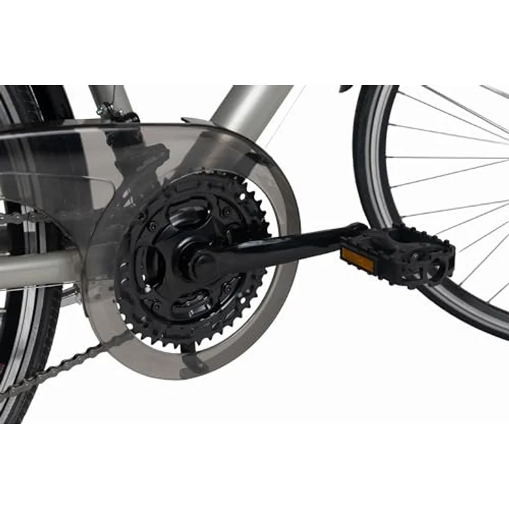 DACAPO Montreal Trekkingrad Herren 28'', 21 Gänge, RH 53 cm, Silber – Bild 3