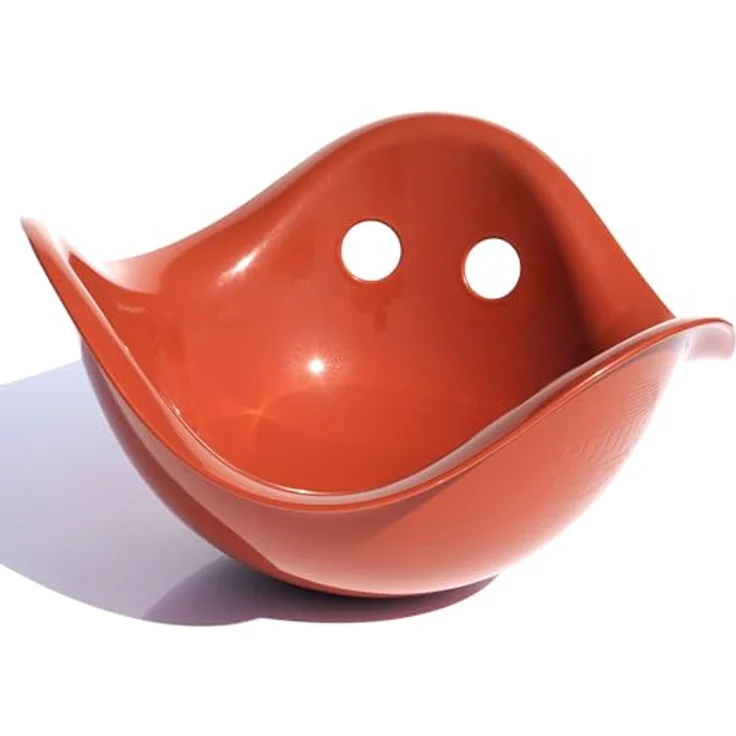 MOLUK Bilibo Terracotta, Balance- und Spielschale, motorikförderndes Lernspielzeug für Kinder ab 2 Jahren, wetterfest und langlebig – Bild 2