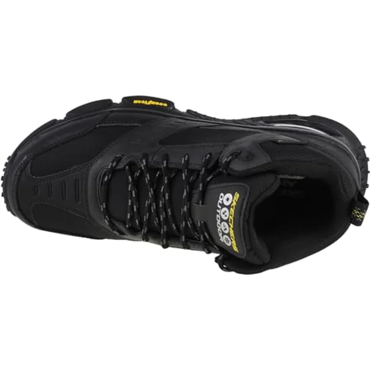 Skechers SKECH-AIR ENVOY - BULLDOZER, Herren Wanderschuhe, wasserabweisend, mit Memory-Foam, Schwarz, Größe 43 – Bild 4