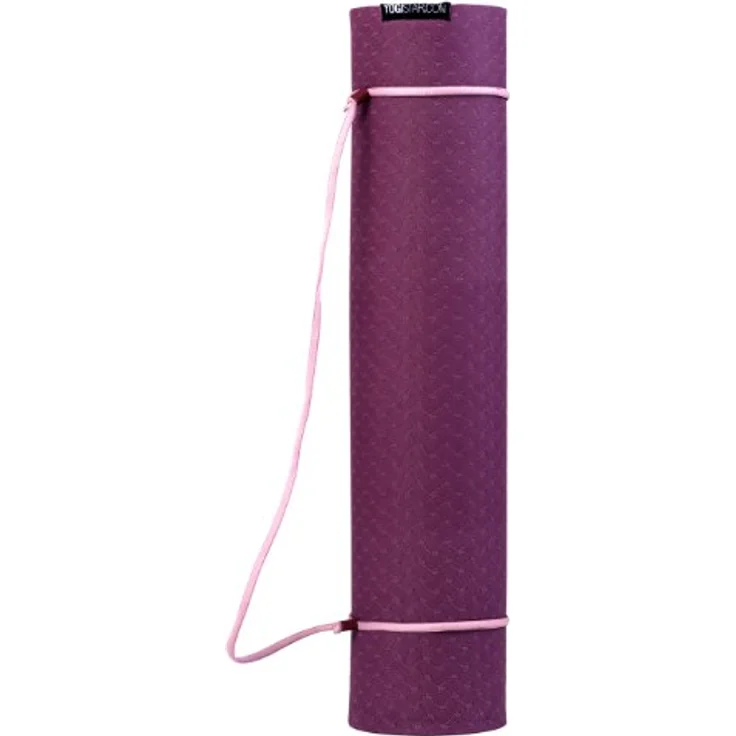 Yogistar Unisex Yogamatte Pro Yogamatte, Grau Blau, 183.0 x 61.0 x 0.5 cm – Bild 4