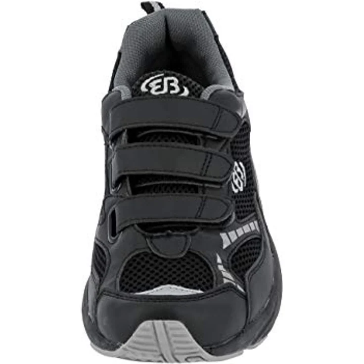 Brütting FORCE Unisex Sportschuhe, robuster Laufschuh aus Synthetik mit Klettverschluss, schwarz, Größe 46 – Bild 3