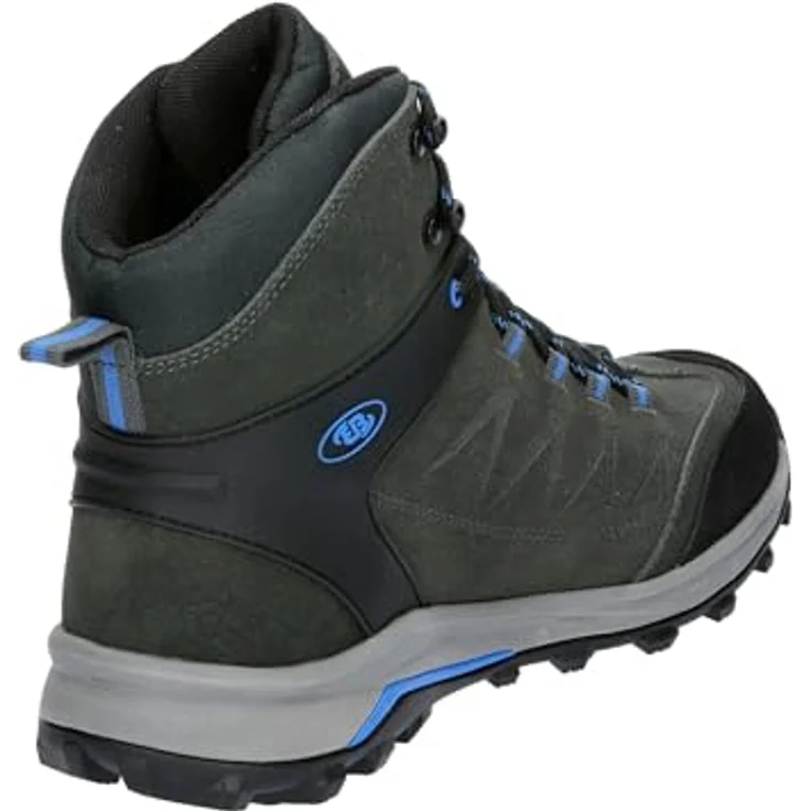 Brütting Mount Chester High, Herren Wanderschuhe aus Veloursleder mit Comfortex-Klimamembrane, grau, Größe 43 – Bild 4
