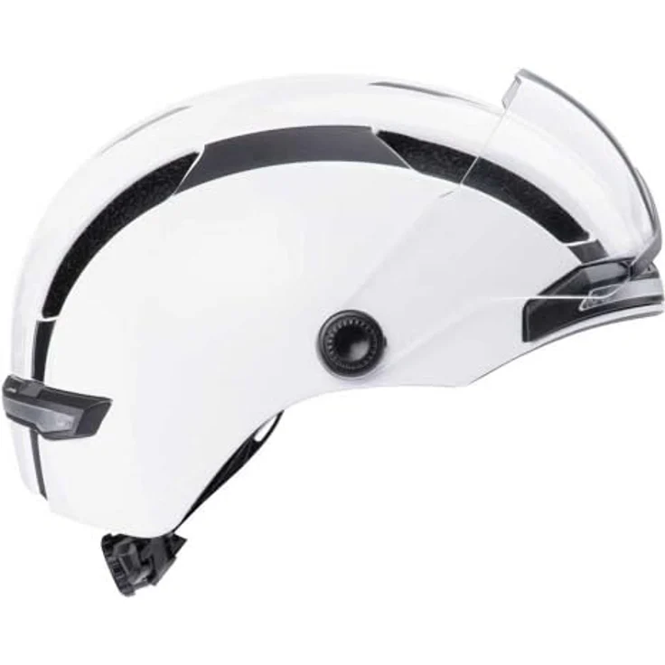 CONTEC Helm "Como", E-Bike Helm mit LED-Front- und Rücklicht, Blinkerfunktion, Größe M/L (58-61 cm) – Bild 6