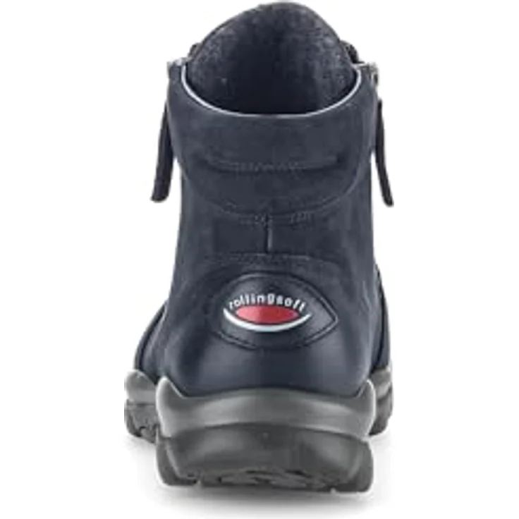 ROLLINGSOFT Bootie 76.868.46, Nubukleder, ocean (Mel), Schnürung mit Reißverschluss, Wechselfußbett 38 – Bild 3
