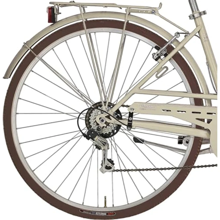 ALPINA Rondine Damenfahrrad, 6-Gang-Shimano Tourney, 46 cm, Ghiaia – Bild 4