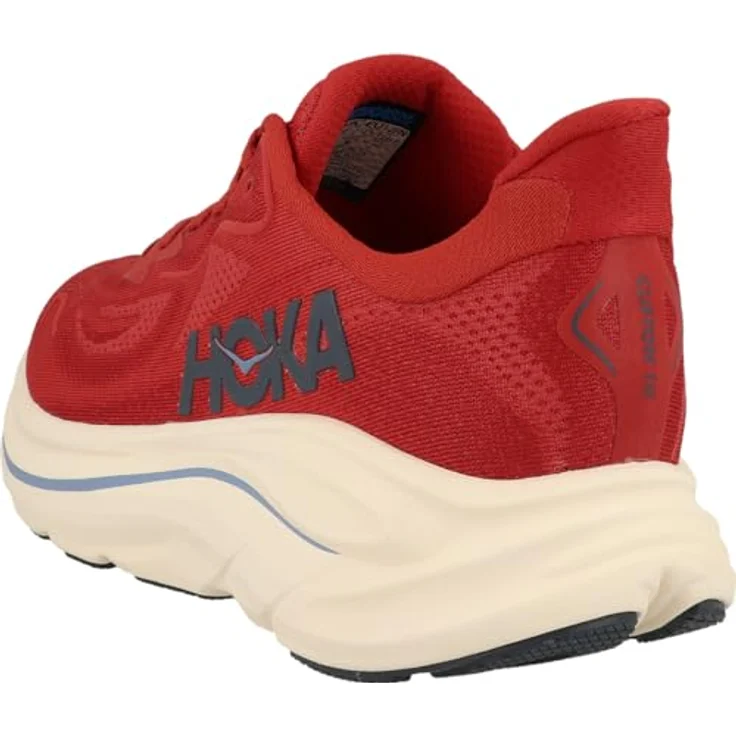 Hoka Clifton 10, Herren-Laufschuhe mit reaktionsschneller Dämpfung, rot, Größe 44 – Bild 6