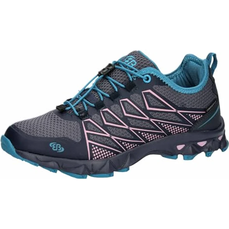 Brütting Mission, Damen Wanderschuhe, wasserdicht, atmungsaktiv, grau – Bild 1