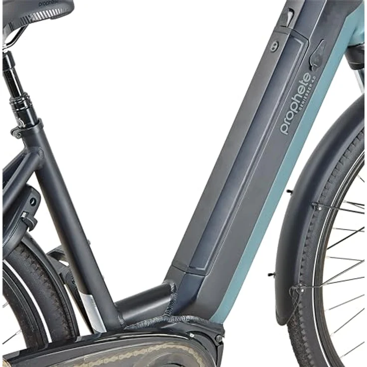 Prophete Geniesser 4.0 City E-Bike 28 Zoll - 540Wh - Schwarz & Diamantsilber - Mittelmotor AEG - 7-Gang Nabenschaltung - HDY. Scheibenbremse - Rahmenhöhe 48 cm – Bild 5