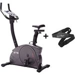 Christopeit Sport Ergometer Heimtrainer ET 6 inkl. Pulsmessgurt - 24-Stufig, bis 150kg Gewicht, 12kg Magnet-Bremssystem, LCD-Display