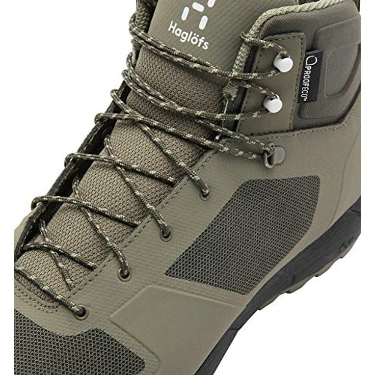 Haglöfs L.I.M Proof Mid Men Wanderschuhe, wasserfest, sage green/deep woods, Größe 9 – Bild 4