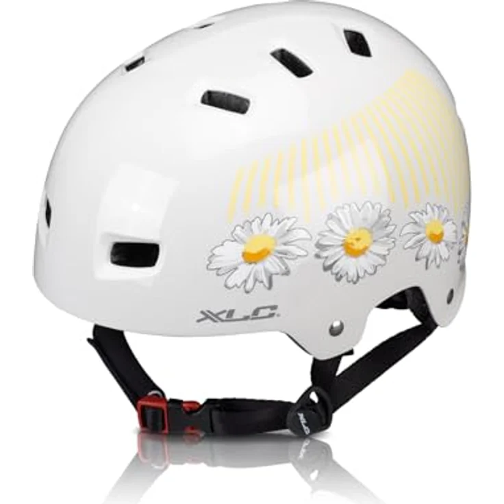 XLC Helm Urban BH-C22 Unisize 53-59 cm creme Flower – Bild 2