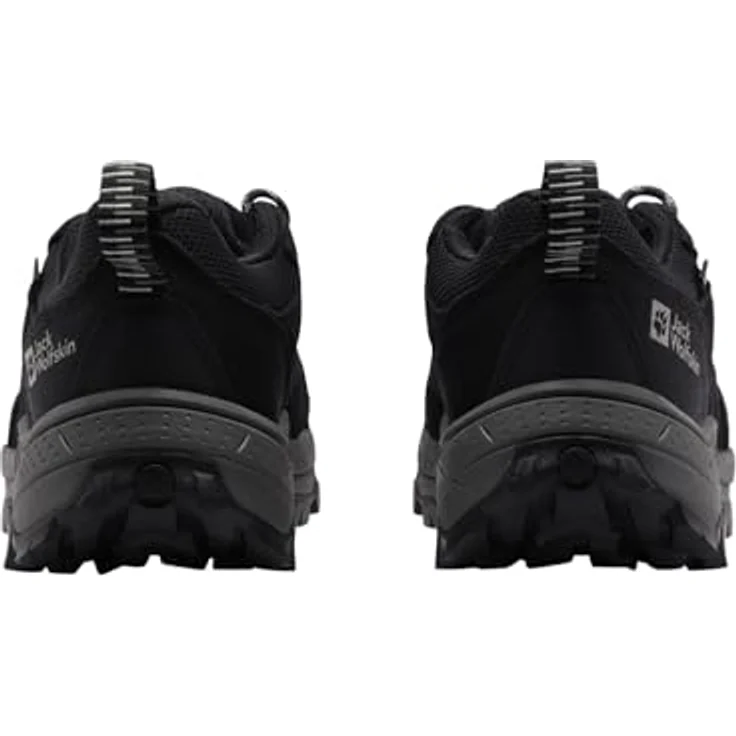 Jack Wolfskin Vojo Tour Texapore Low M, Wanderschuh mit wasserdichtem Obermaterial und profiliertes Sohle, Schwarz, Gr. 47 – Bild 5